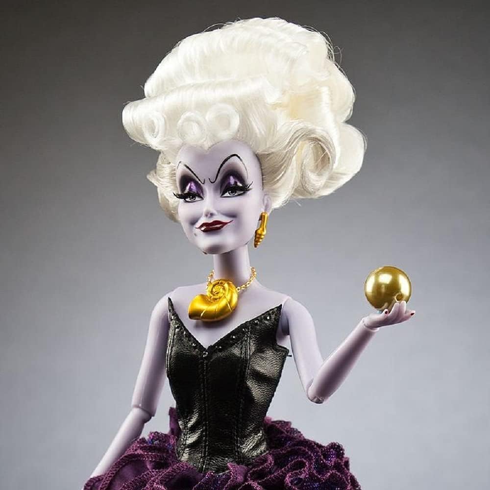 Disney Villains – Muñeca exclusiva de 11.5 pulgadas, colección de diseñador, Ursula