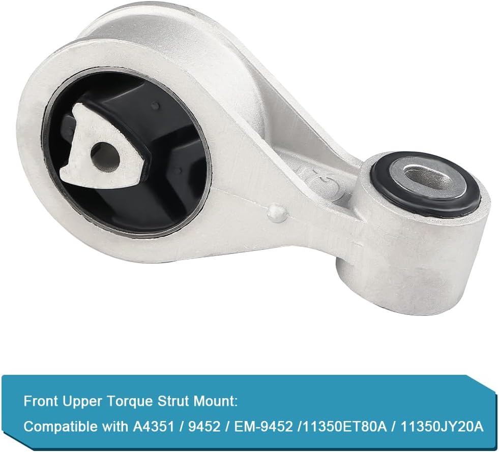 JDMON 4 piezas de soporte de motor y motor Trans de repuesto para Nissan Rogue 2.5L FWD 2008-2013, Rogue Select 2.5L FWD 2014 2015, Nissan Sentra