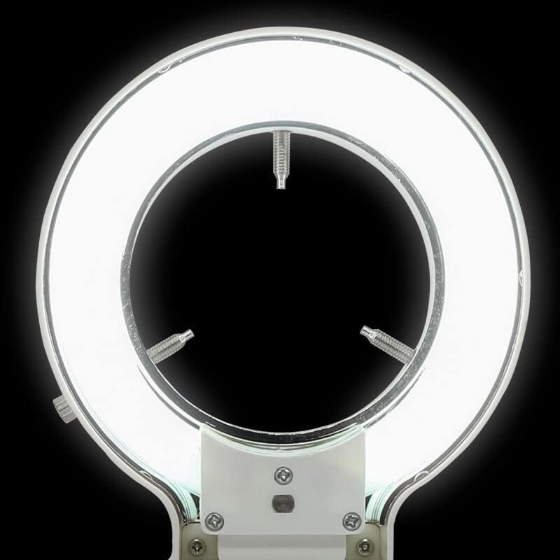 Accesorios de microscopio digital de mano Iluminadores de microscopio-8W 10W Microscopio Fuente de luz superior-Diámetro interior 60642.756 in