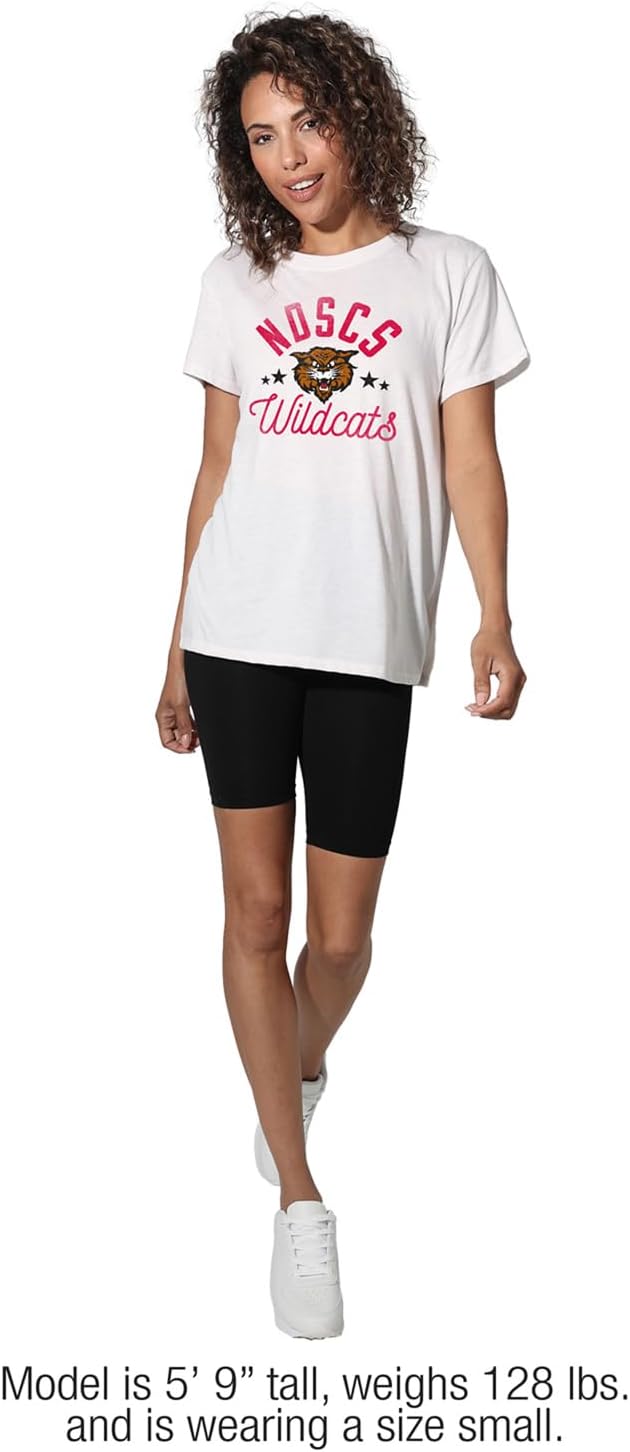 Colección oficial de camisetas sueltas para mujer, color blanco