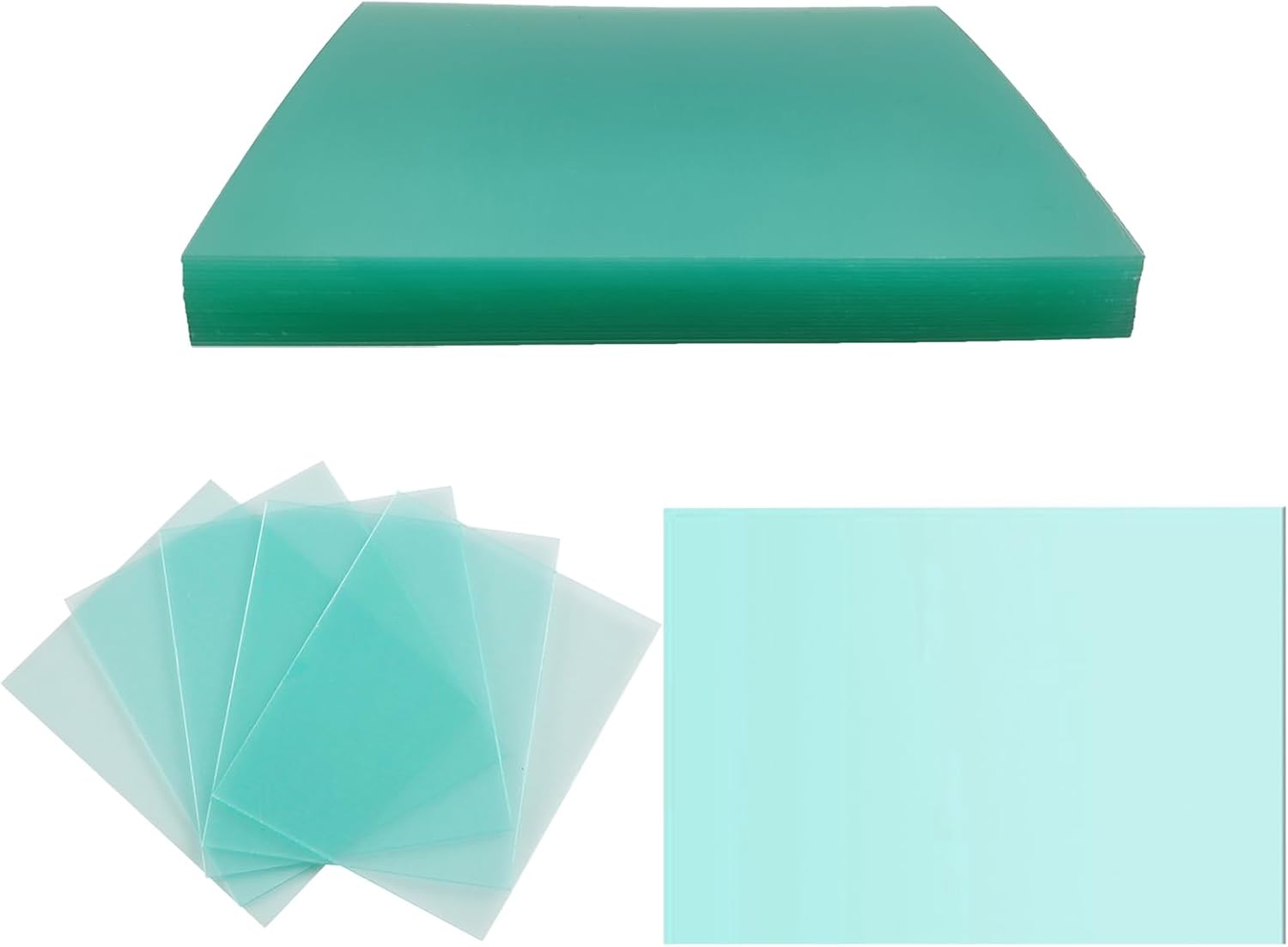 20 lentes de repuesto para lentes de protección de soldadura, 4.5 x 5.25 x 0.04 pulgadas, fundas de lente transparentes para casco de soldadura para