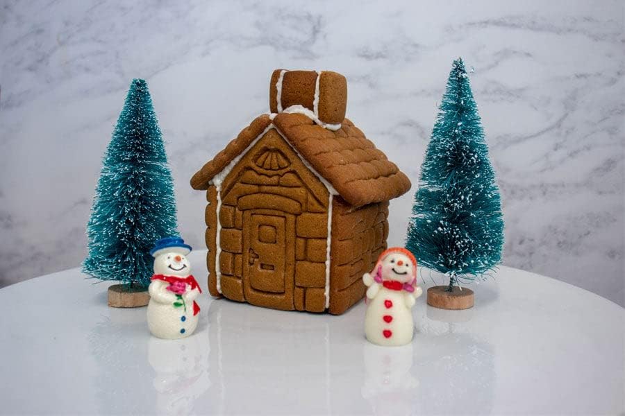 Cortador de galletas de jengibre para casa de Navidad, 1 juego – Bakerlogy