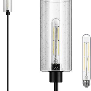 BoostArea Lámpara de pie para sala de estar, lámpara de pie moderna con pantalla de vidrio semillado, lámpara de pie de diseño simple lámpara de BoostArea Lámpara de pie para sala de estar, lámpara de pie moderna con pantalla de vidrio semillado, lámpara de pie de diseño simple lámpara de