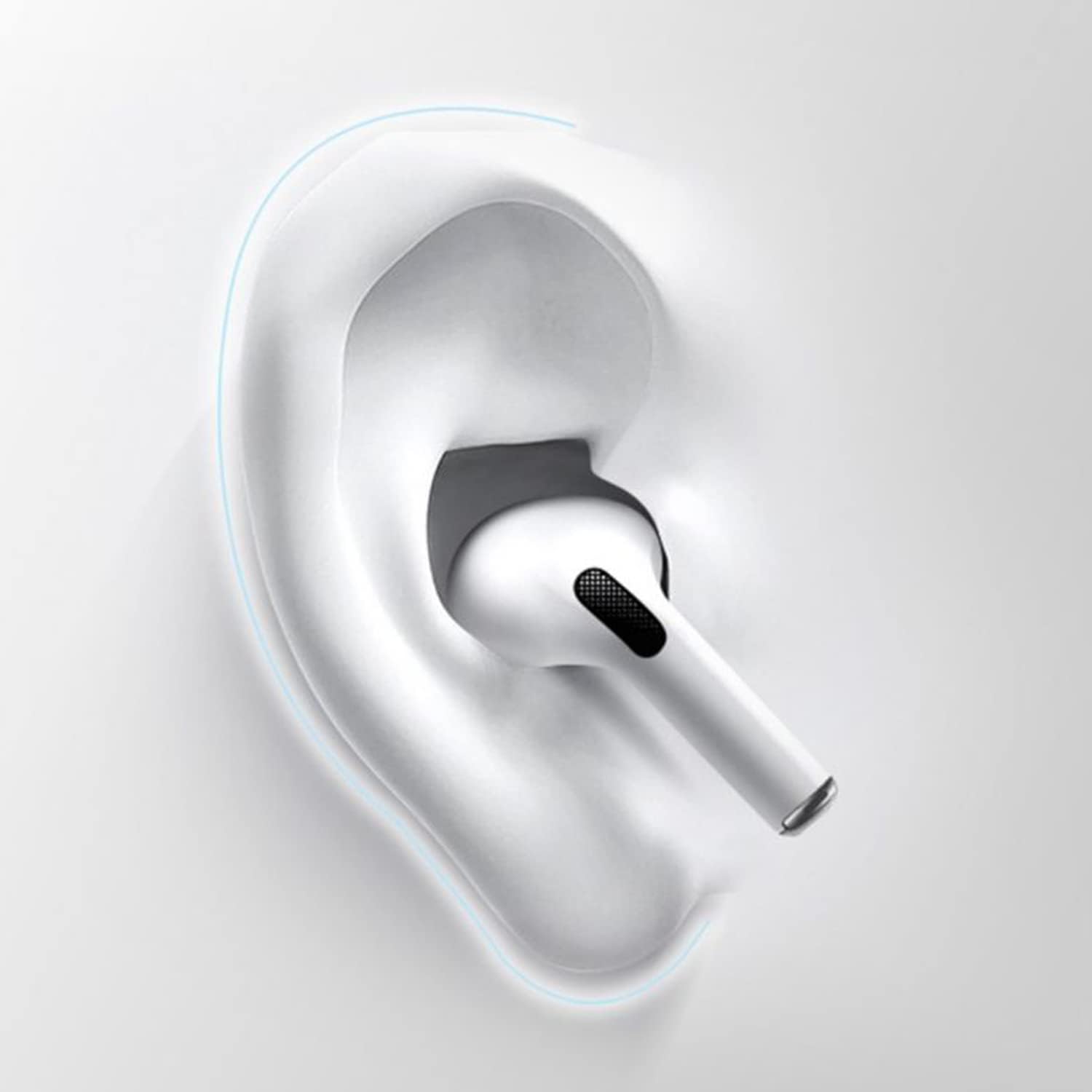 3 pares de auriculares de repuesto con orificio de reducción de ruido, tapones de silicona suave, compatibles con auriculares Bluetooth Airpods Pro