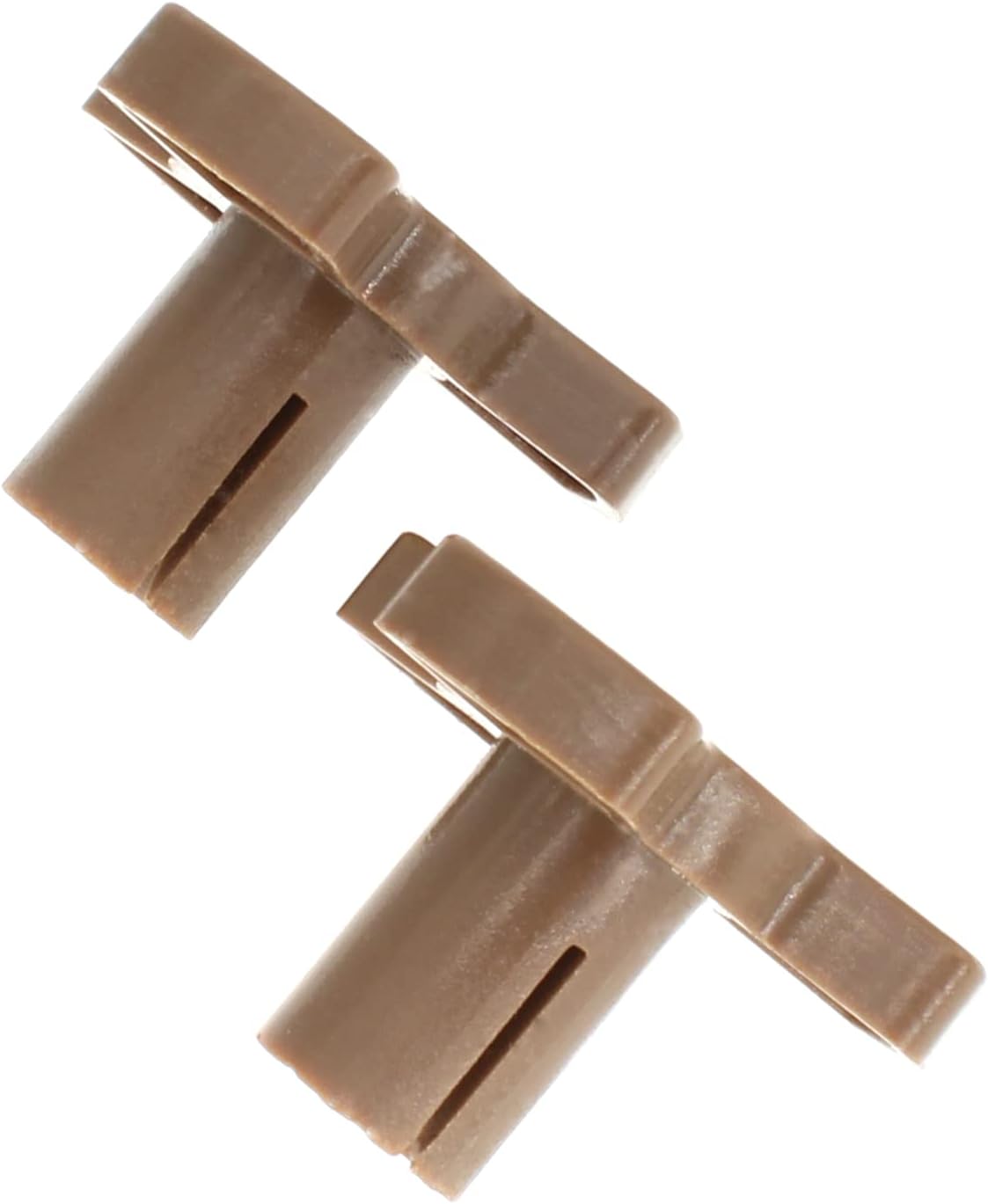 Acoplador giratorio de microondas, 2 piezas, soporte de guía de rodillos para horno de microondas, bandeja de vidrio, repuesto de acoplamiento de