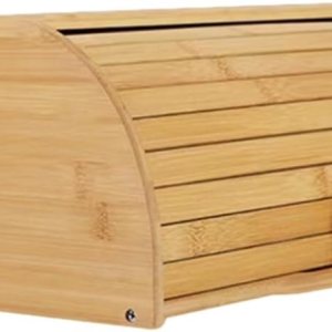 Hemoton Caja de bambú para alimentos para alimentos cajas de pan para encimera de cocina, organizador de pan, almacenamiento de pan, soportes para Hemoton Caja de bambú para alimentos para alimentos cajas de pan para encimera de cocina, organizador de pan, almacenamiento de pan, soportes para