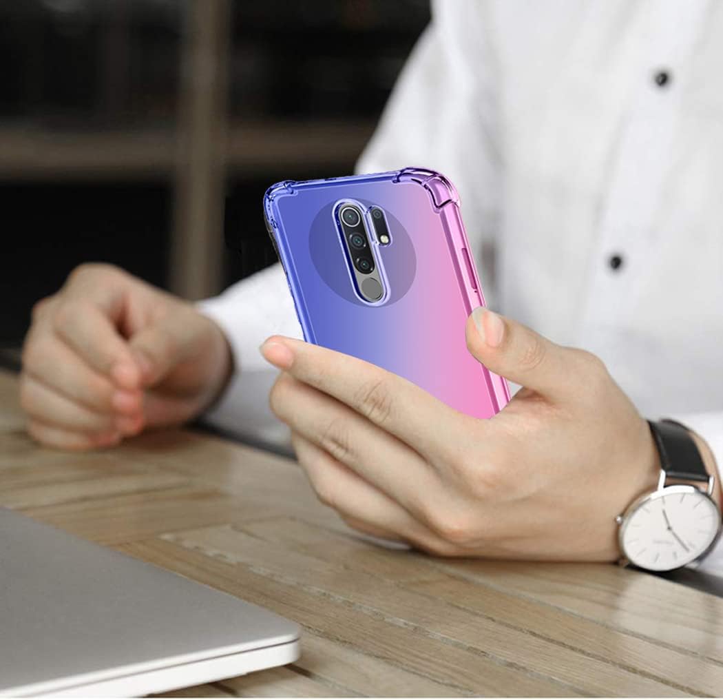 Vokuha Funda protectora para Xiaomi Redmi 9  Redmi 9 PrimePoco M2 M2004J19PI, linda funda protectora de TPU suave y flexible para Xiaomi Redmi 9