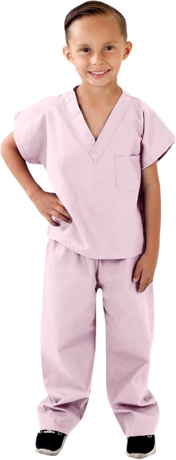 Natural Uniforms – Juego de uniforme para hacer aseo para niños (tacto suave)