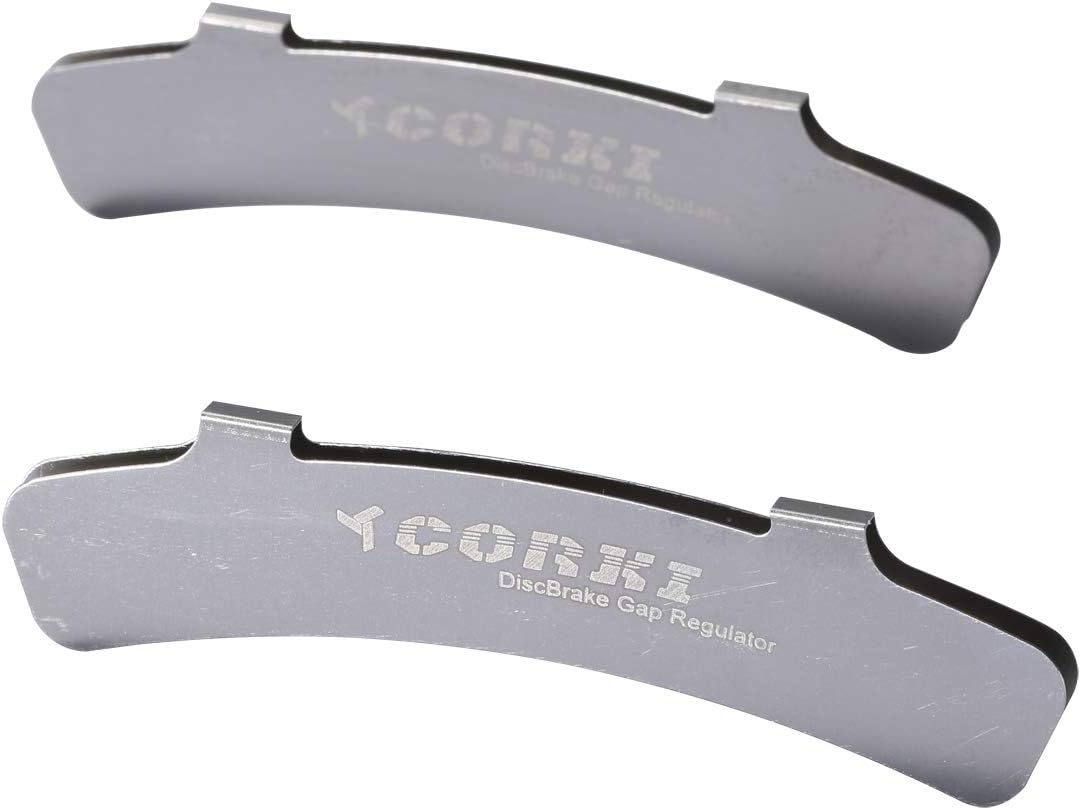 corki Pastillas de freno de disco de bicicleta y herramienta de alineación de rotor,Regulador de brecha de freno de disco