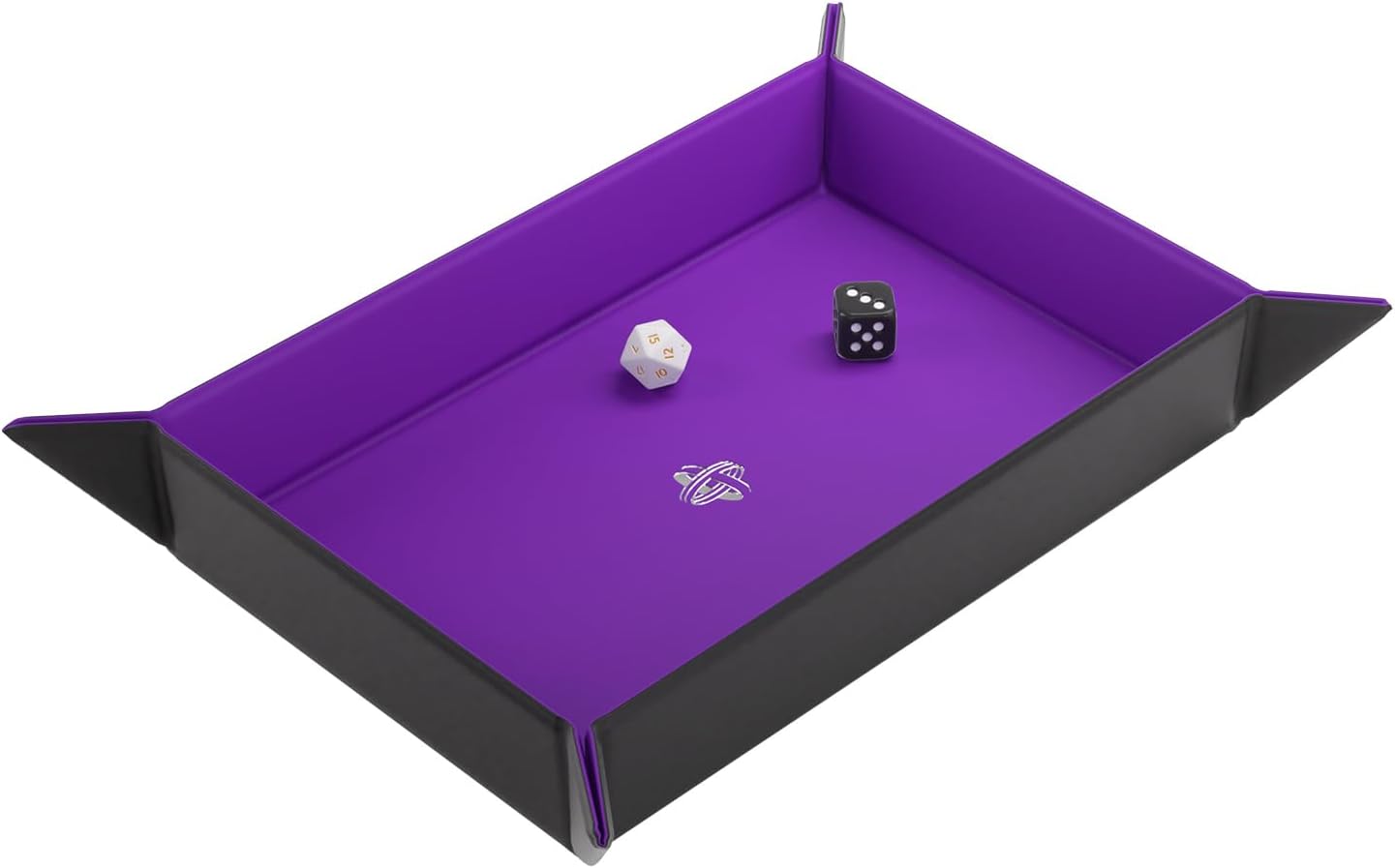 Bandeja magnética para dados – Toma el control de tu rollo! Bandeja de dados compacta y versátil para juegos de mesa y juegos de mesa, forma