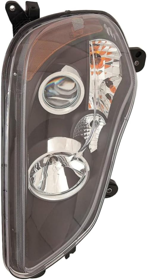 Para Kenworth T680 2013 14 15 16 17 2018 Conjunto de faros delanteros lado del pasajero  HID  Bisel negro  Reemplazo para P54-6102-10000R