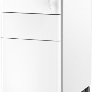 Mount-It! Pedestal de archivos móvil, archivador con 3 cajones, diseño delgado para almacenamiento debajo del escritorio para archivos, carpetas y Mount-It! Pedestal de archivos móvil, archivador con 3 cajones, diseño delgado para almacenamiento debajo del escritorio para archivos, carpetas y