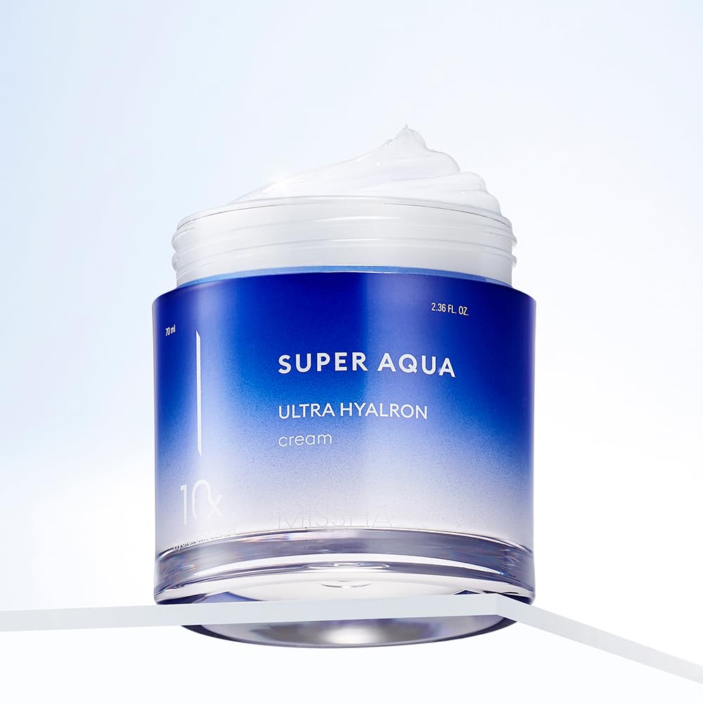 MISSHA  Crema Super Aqua Ultra Hyalron 2.4 fl oz2.36 onzas líquidas