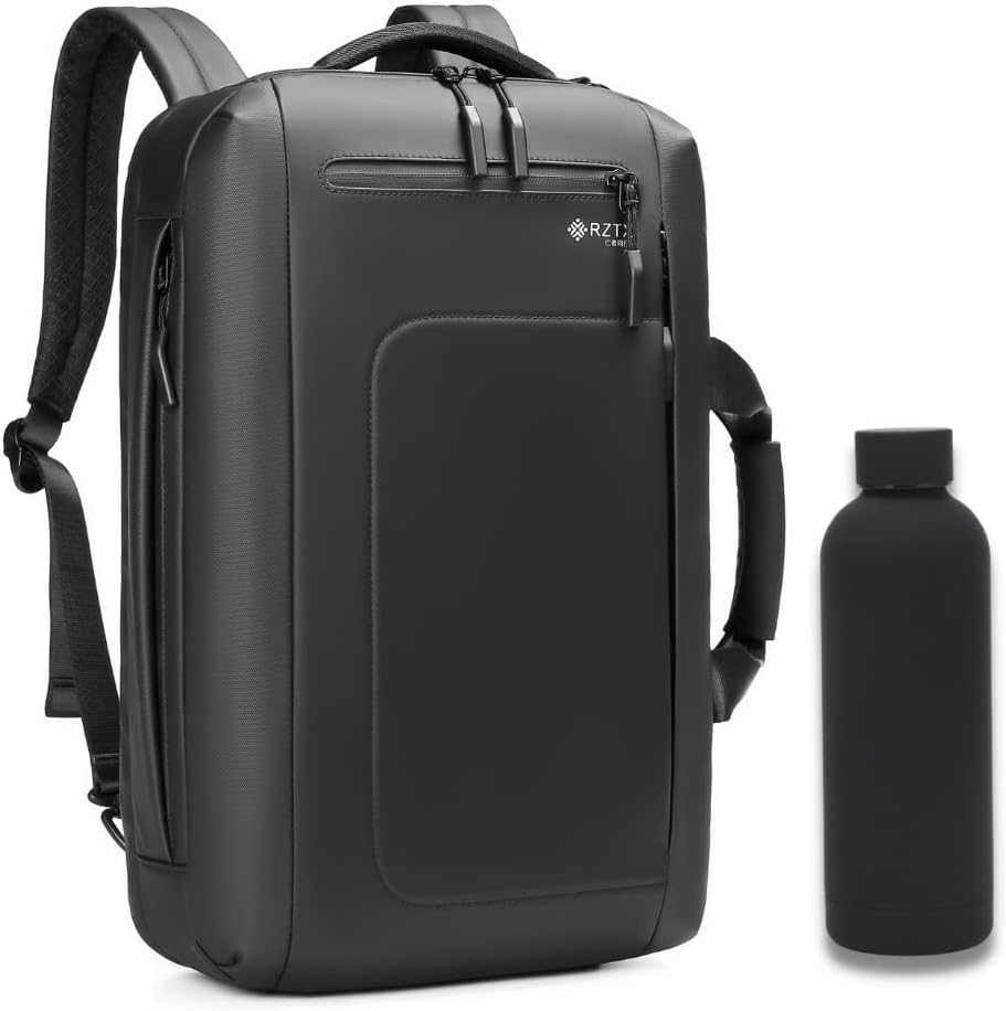 Business Smart – Mochila ligera profesional, extra grande aprobada para vuelos de 25 litros, resistente al agua, duradera, de 17 pulgadas, Negro -,