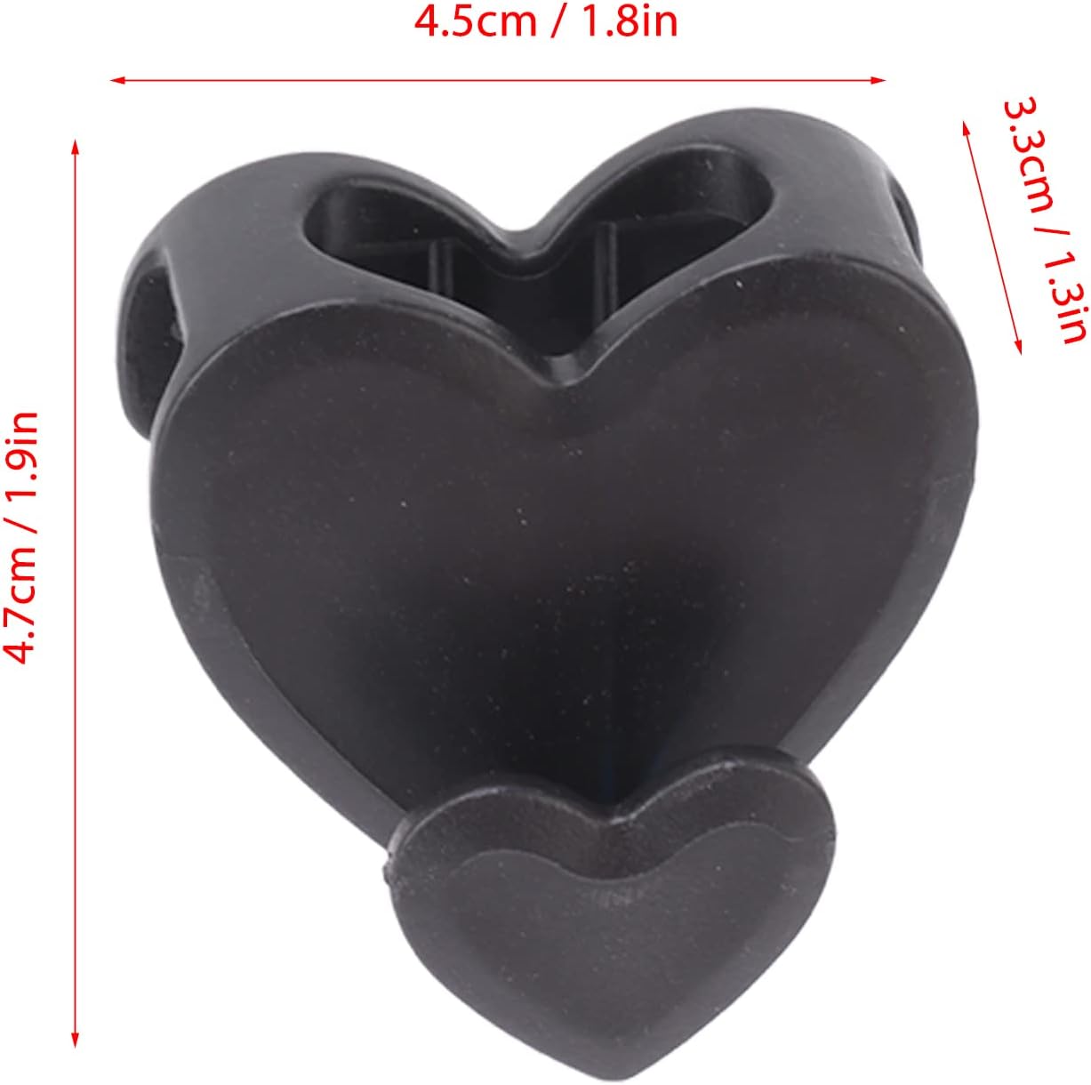 Percha de ropa con forma de corazón negro, 12 piezas, gancho para ahorrar espacio, armario, armario, ropa, ahorro de espacio