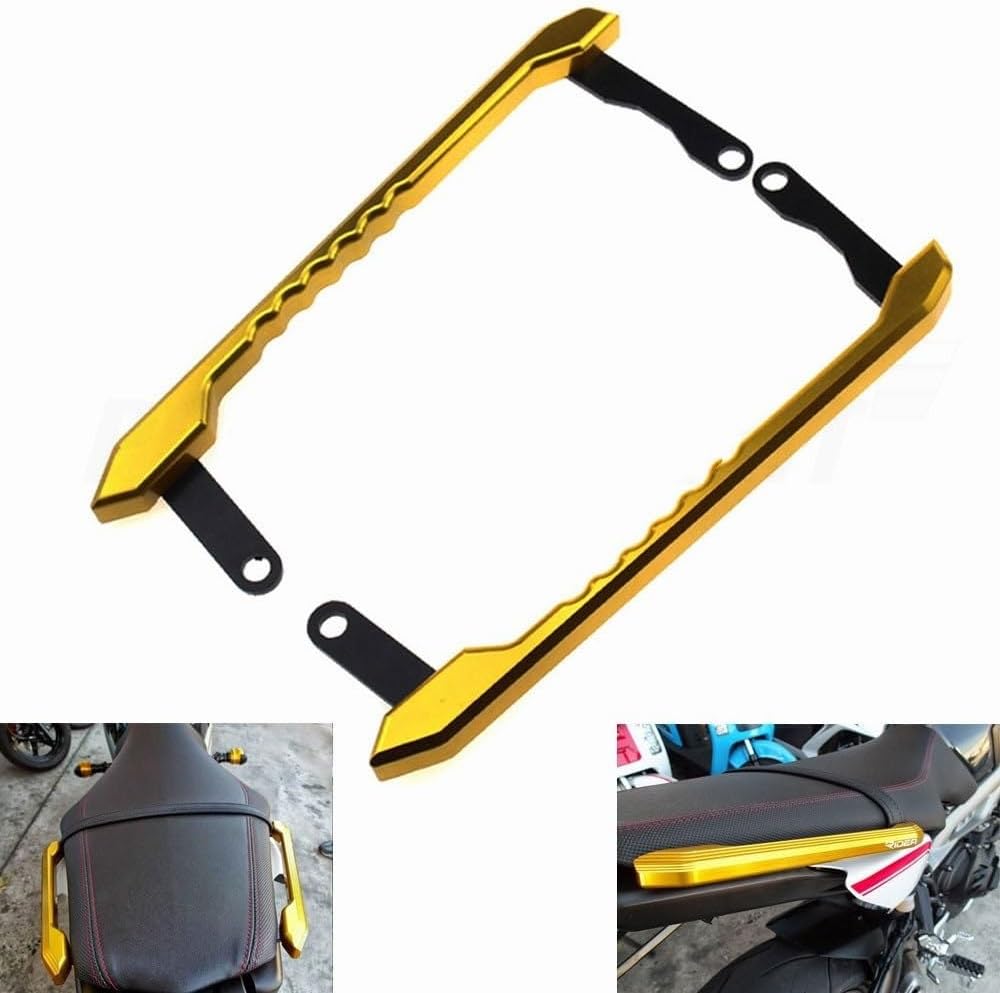 Motorcycle Rear seat armrest Rear Armrest for Y&AMAHA MT09 FZ09 MT-09 FZ-09 2014 2015 2016 2017 Motorcycle Accessorie CNC Rear Seat Hand Handle Grab