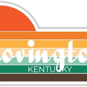 Covington Kentucky – Imán para nevera (4 x 2.25 pulgadas), diseño estético retro vintage de los años 70 Covington Kentucky – Imán para nevera (4 x 2.25 pulgadas), diseño estético retro vintage de los años 70