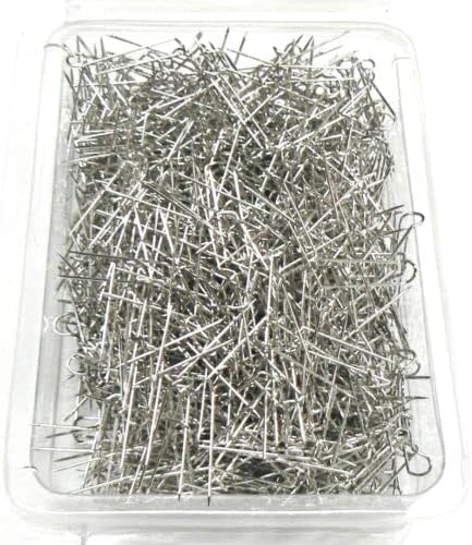 Joyas U-Pins Display Pads Pins Silver Jewelry 1000pc Tono Plata 1″ U Pines