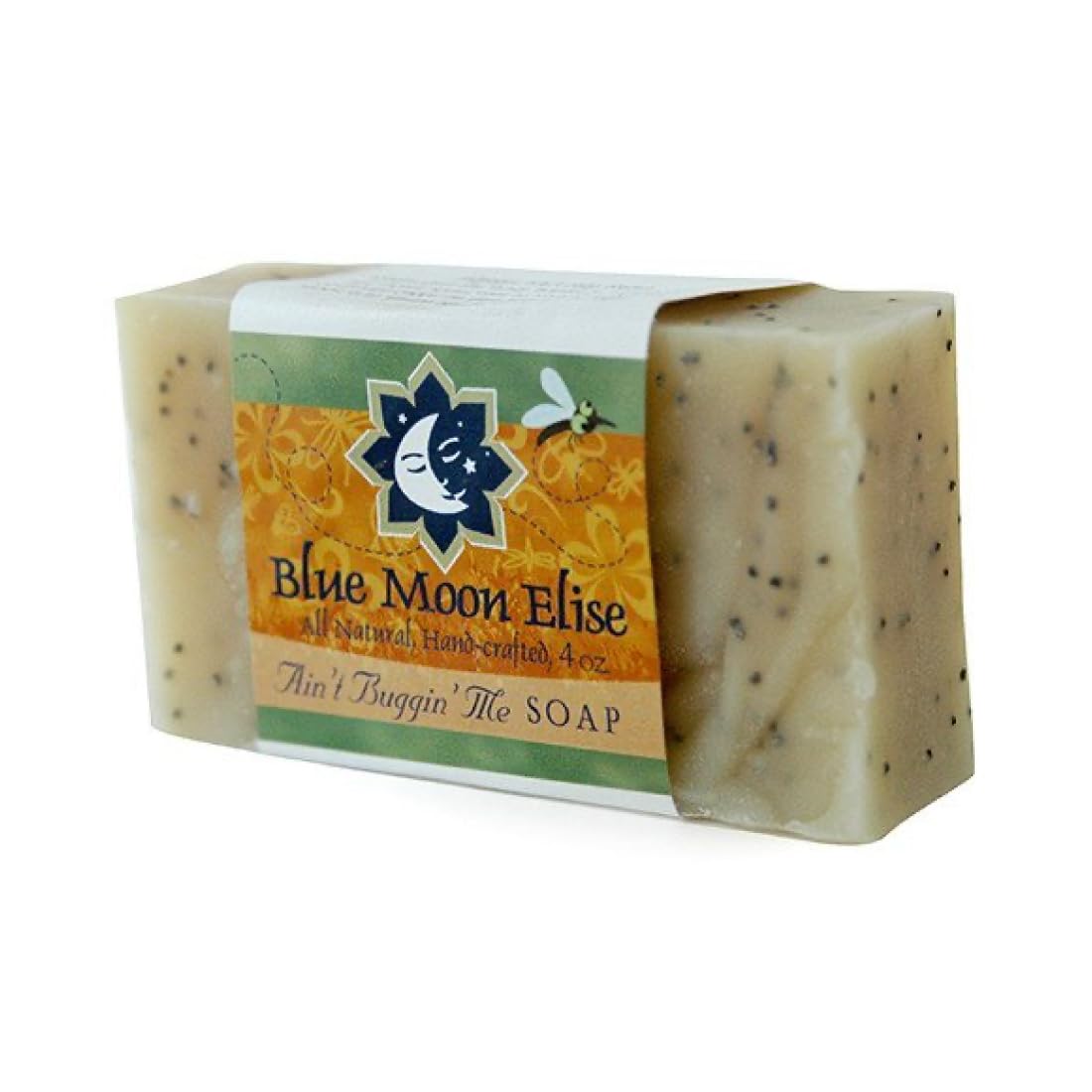 Ain’t Buggin Me – Jabón de citronela para hombres y mujeres, jabón natural hecho a mano con aceites esenciales de citronela puros, barra de jabón