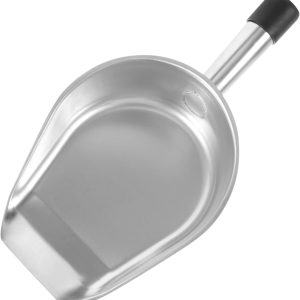 Healifty Sartén de acero resistente para polvo, cuchara de mano, cucharas de cocina, cucharas de baño, cucharas de alimentos, dulces, azúcar, pala Healifty Sartén de acero resistente para polvo, cuchara de mano, cucharas de cocina, cucharas de baño, cucharas de alimentos, dulces, azúcar, pala