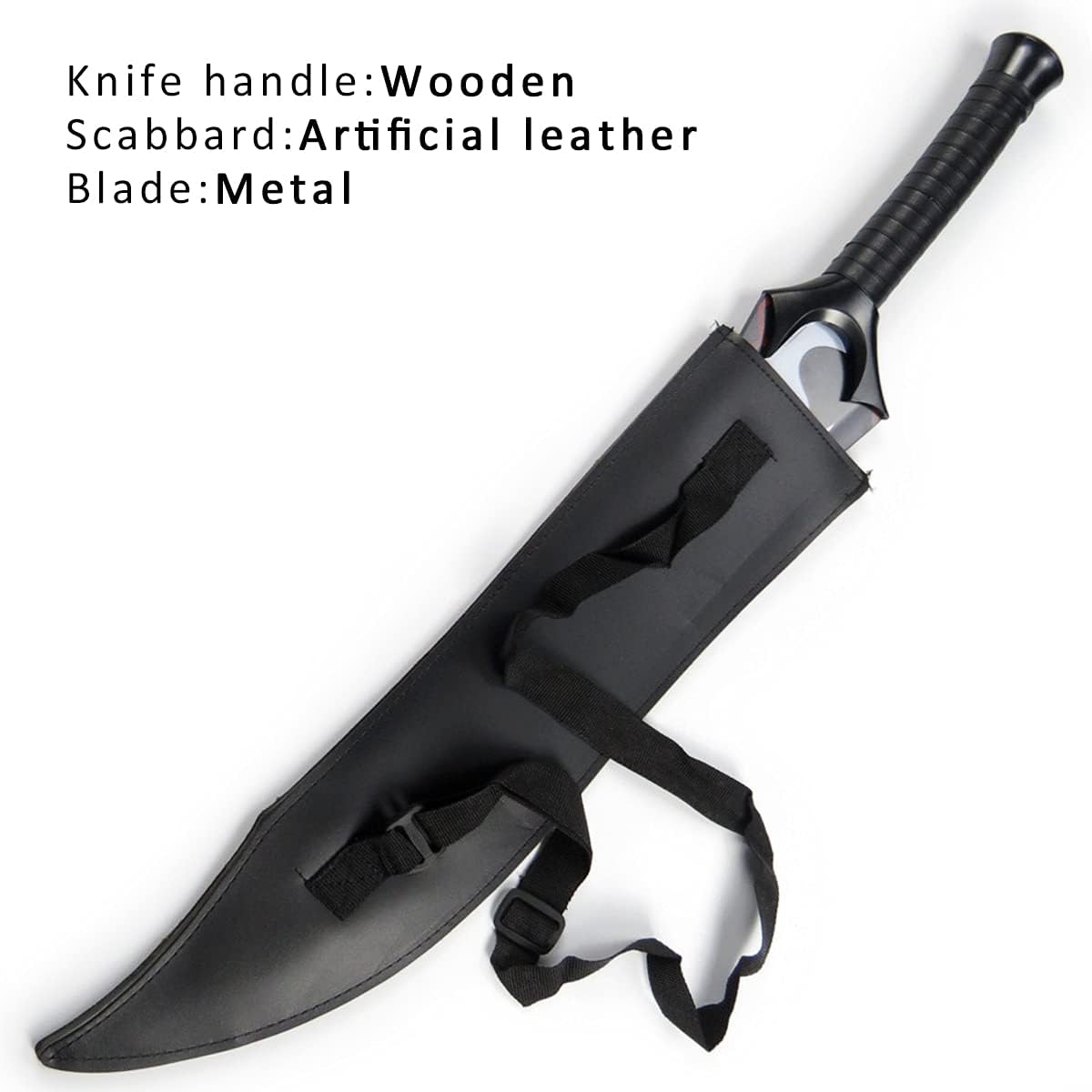 Singme Comic Para anime FateStay Night.Emiya Shirou Cosplay Sword.Juguetes de arma. Longitud total 25.6 pulgadas