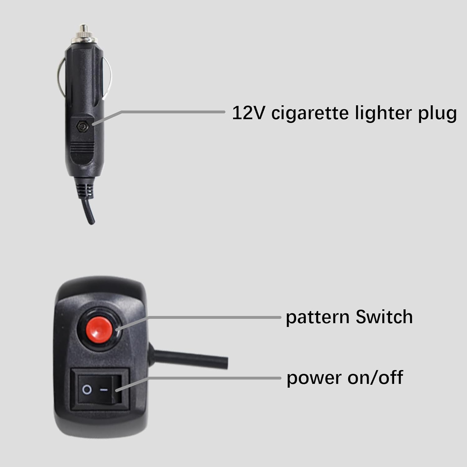 ADAURIS 12 luces LED estroboscópicas para camiones, luces de emergencia para vehículos, luces intermitentes ámbar, para vehículos, 12 V -24 V, súper
