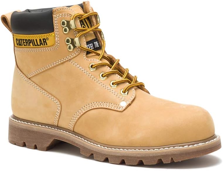 Cat Footwear Botas de trabajo Second Shift con punta de acero para hombre