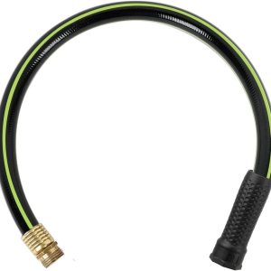 Worth Garden LEADER – Manguera de jardín corta de 34 pulgadas x 2 pies, sin torceduras, manguera de agua con accesorios macho a hembra, tubo de Worth Garden LEADER – Manguera de jardín corta de 34 pulgadas x 2 pies, sin torceduras, manguera de agua con accesorios macho a hembra, tubo de