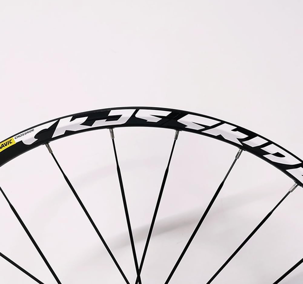 Juego de ruedas para bicicletas, 2627.529 pulgadas, freno de disco central, eje pasante, rueda de bicicleta de montaña, aleación de aluminio, borde