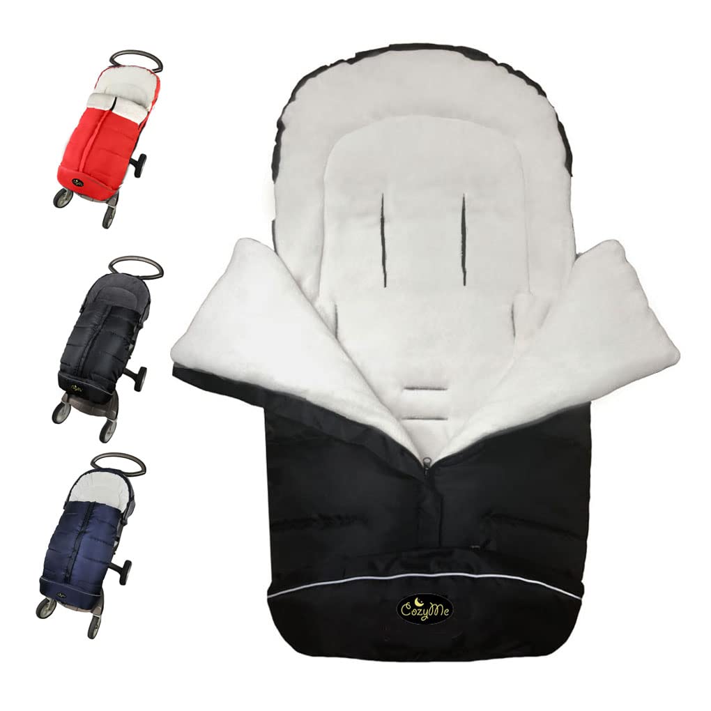 Saco de dormir universal para cochecito de invierno 3 en 1, saco de dormir para niños pequeños, saco de dormir impermeable, longitud  altura