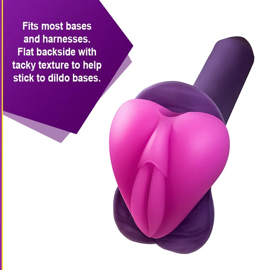 Lippi by bananapants – Cojín de estimulación con base de consolador, Stroker y consolador bellamente elaborado. Juguete de silicona deliciosamente