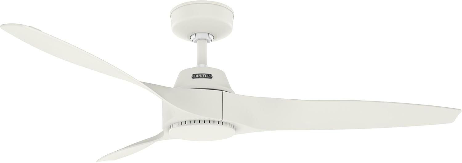 Hunter Fan Company 52617 Mosley Ventilador de techo, 052, blanco fresco