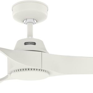 Hunter Fan Company 52617 Mosley Ventilador de techo, 052, blanco fresco Hunter Fan Company 52617 Mosley Ventilador de techo, 052, blanco fresco