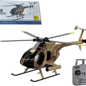 Newcomer Helicóptero RC MD500 C189, modelo de avión 128 2.4G 4CH modelo de helicóptero de un solo rotor, juguetes de helicóptero remoto para niños y Newcomer Helicóptero RC MD500 C189, modelo de avión 128 2.4G 4CH modelo de helicóptero de un solo rotor, juguetes de helicóptero remoto para niños y