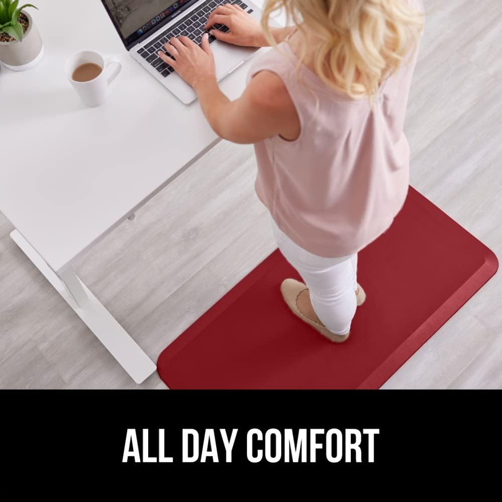 Gorilla Grip – Tapete acolchado antifatiga para cocina y más, grueso y ergonómico, cubierta impermeable resistente a los arañazos, de espuma,