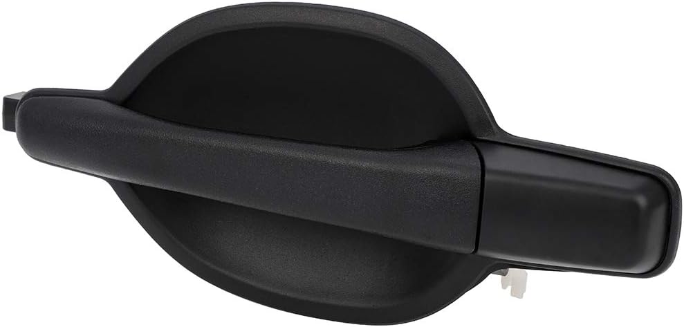 OCPTY Manija de puerta exterior del pasajero trasero derecho reemplazo 2004-2011 para Mitsubishi Endeavor manija de puerta exterior textura negro (1