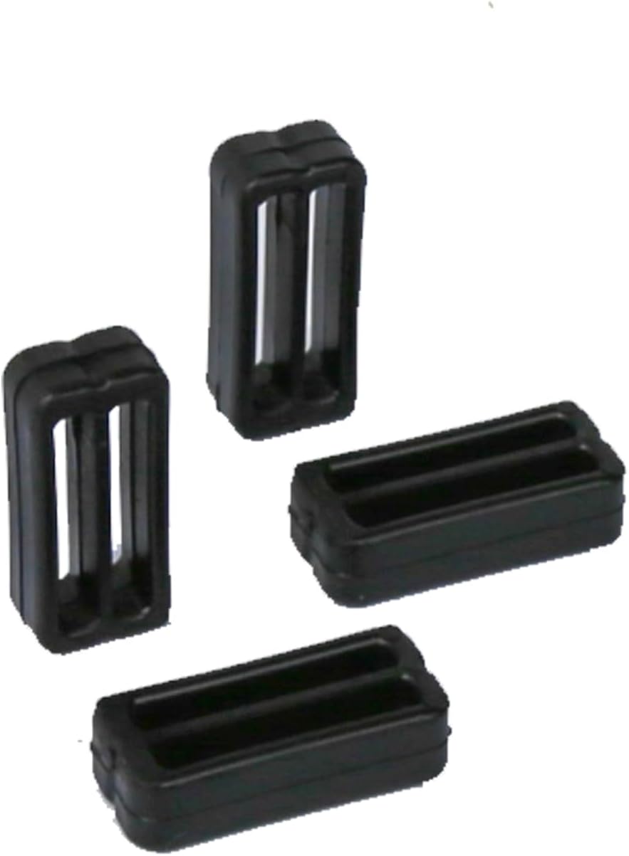 TRAPSKI Protectores de gasa con ajuste de fricción para correas de 34 pulgadas de ancho  No incluye correas  Multiuso para correas en esquís,
