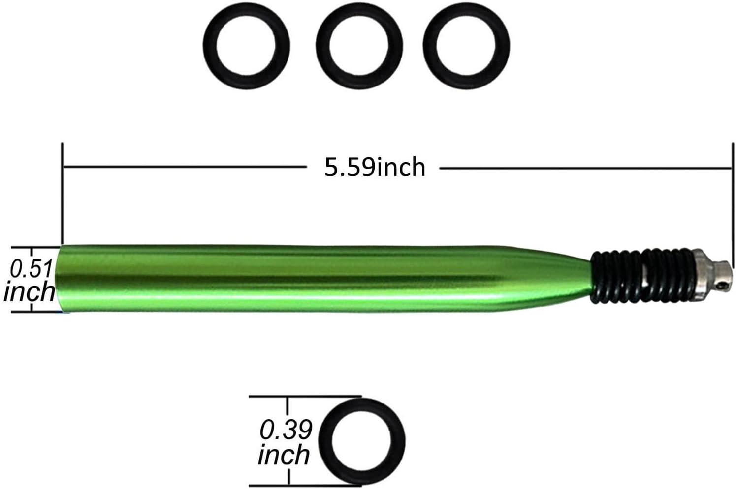 Herramienta de aparejo loco, aparejos de cebo de pesca, herramienta de anillo de aparejo loco con 70 juntas tóricas de gusano, kit de gusano loco