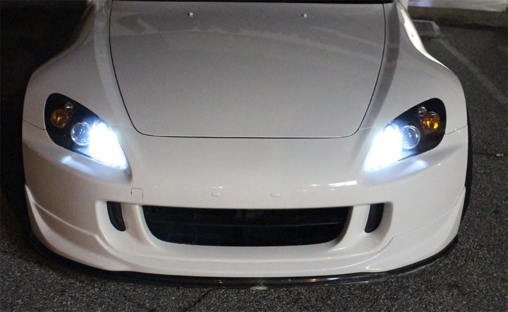 iJDMTOY Xenon White 9-SMD-3030 H1 Replacement Bulbs Compatible With Fog Lights or Front Lamp Datime Running Lighting