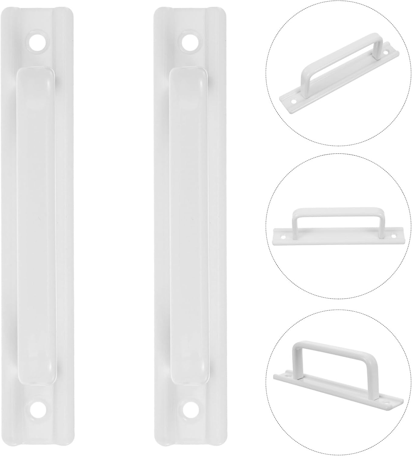 Uonlytech Manija de puerta corrediza para puerta, manijas de muebles, manijas de gabinete de cocina, manijas de armario, manijas de armario, manijas
