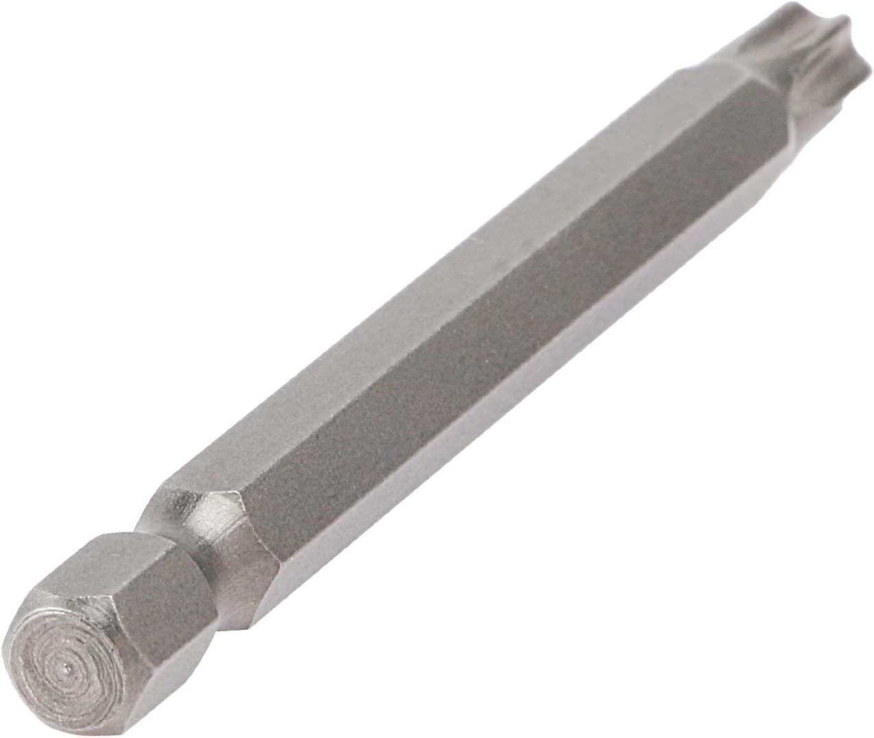 Aopin T35 con agujero, destornillador de cabeza Torx a prueba de manipulaciones, mango hexagonal de 14 de pulgada, acero S2 magnético, 2.953 in (3