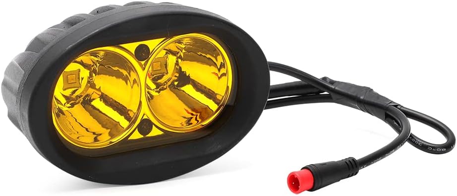 Luz de cabeza LED de alto rendimiento para bicicleta eléctrica Rad Power Bikes Mini Rover Expand Runner Plug & Play Off Road Vehículo Luces de
