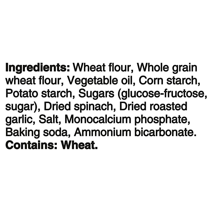 Wheat Thins – Galletas de espinacas y ajo asado, 175 g6.1 oz (enviado desde Canadá)