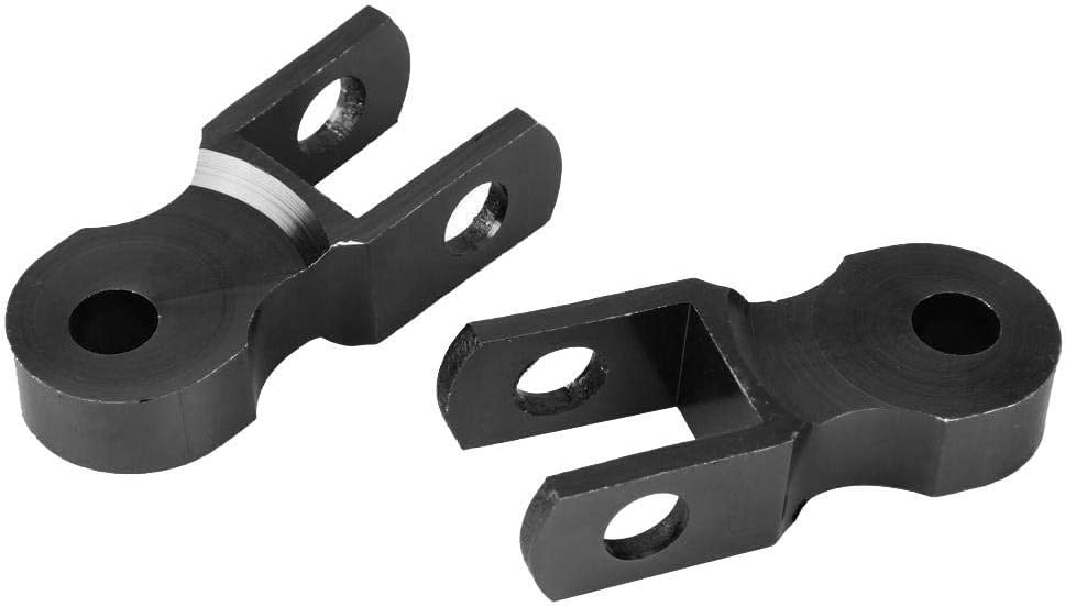 Pitbike – Espaciador de choque, elevador de amortiguador trasero de motocicleta, 2 unidades de aleación de aluminio universal para motocicleta,