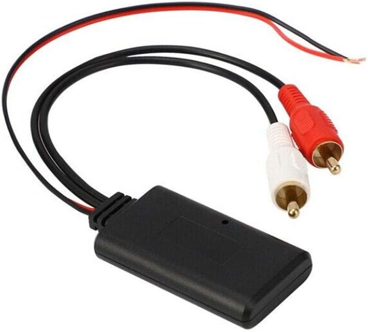 Wixine 1 unids coche universal inalámbrico Bluetooth módulo música adaptador RCA cable de audio auxiliar