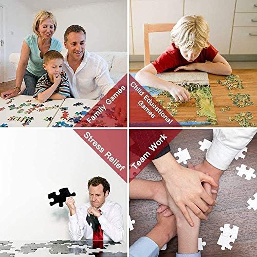 Rompecabezas de 500 piezas para adultos, juguetes de Navidad de Papá Noel negro, rompecabezas de decoración del hogar, juegos educativos,