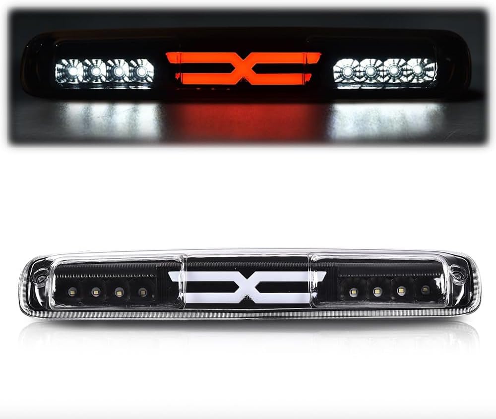 PIT66 3 luz LED de freno, compatible con Chevy Silverado 1500 2500 3500 y modelos HD 99-06 compatible con GMC Sierra 1500 2500 3500 y modelos HD