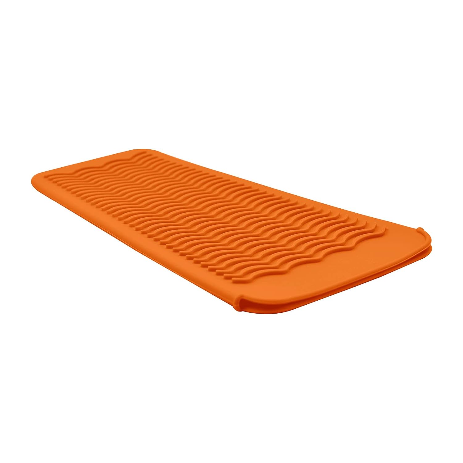 Alfombrilla de silicona resistente al calor para alisadora de pelo, plancha de prensado, rizador de pelo, varita para rizar, plancha plana, plancha