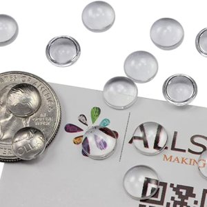 Allstarco – Cabujones acrílicos redondos transparentes de 0.315 pulgadas, gemas de plástico para hacer joyas, aretes de bricolaje, colgantes, 75 Allstarco – Cabujones acrílicos redondos transparentes de 0.315 pulgadas, gemas de plástico para hacer joyas, aretes de bricolaje, colgantes, 75