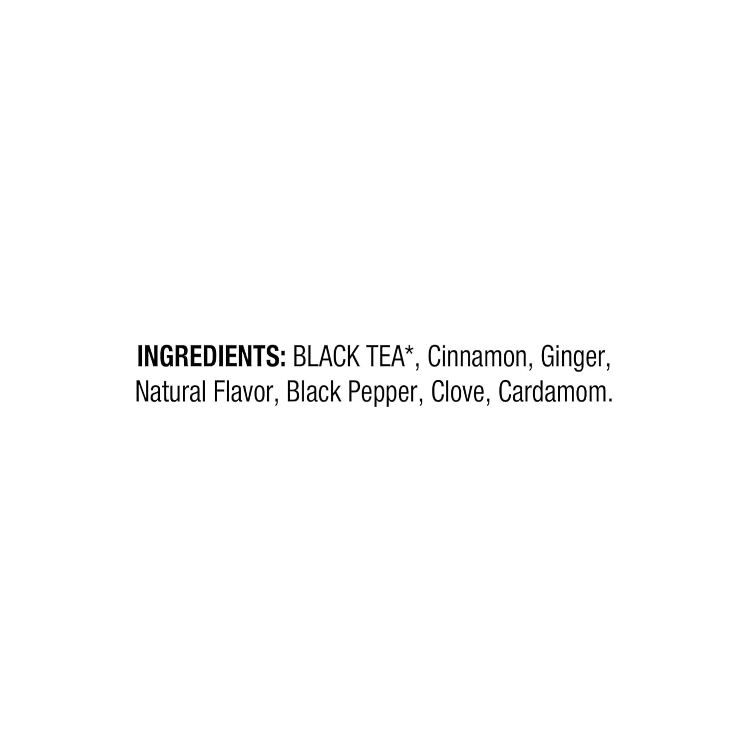 Marca Tienda – Aplenty, bolsas de té negro Vanilla Chai, 1.59 onzas (20 unidades)